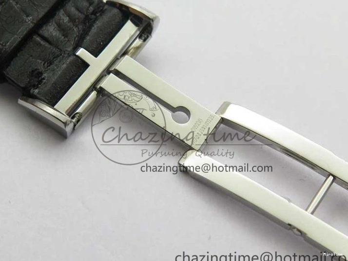 MIROTIME 0421 Elegant Portuguese IW371615 ZF 1:1 Best Edition SS Green Dial on Black Leather Strap A96355 V 7081